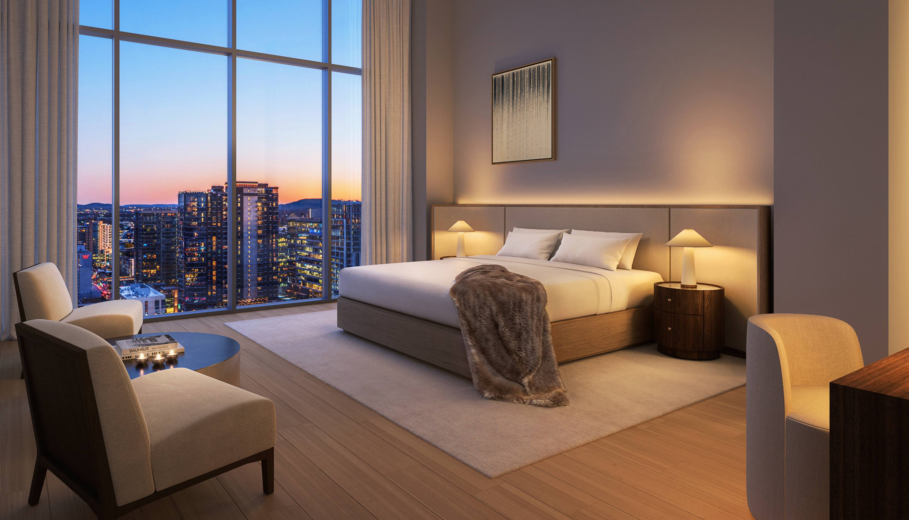Penthouse Primary Bedroom